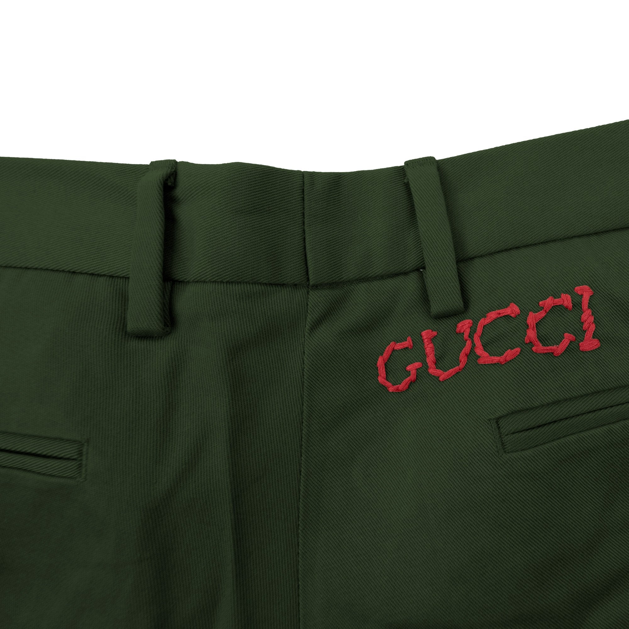 Gucci Back Logo Regular Chino Khaki