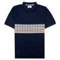 Aquascutum Iconic Insert Polo Navy 11