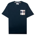 Aquascutum Macro Club Check T-shirt Navy 11