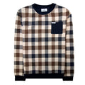 Aquascutum Macro Iconic Pocket Crewneck Navy 11