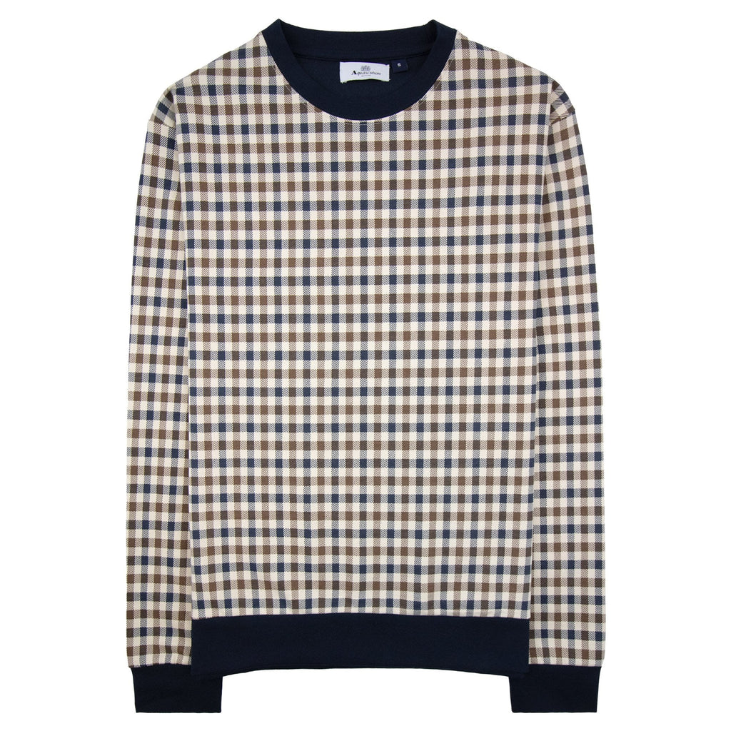 Aquascutum Iconic Crewneck Navy 11