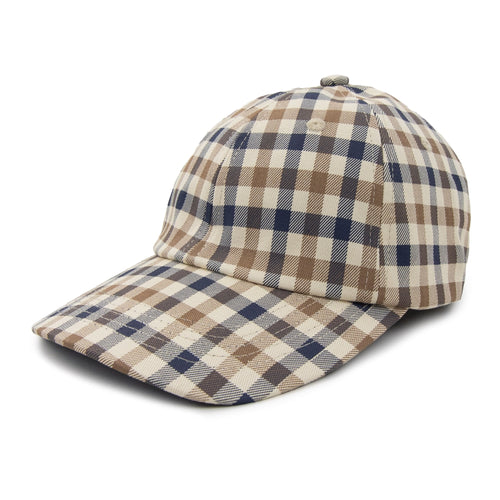 Aquascutum Active Club Check Baseball Cap Club Check 28