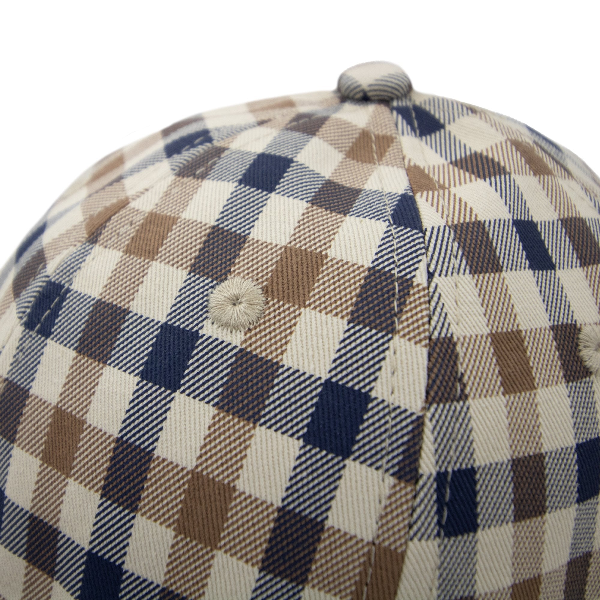 Aquascutum Active Club Check Baseball Cap Club Check 28
