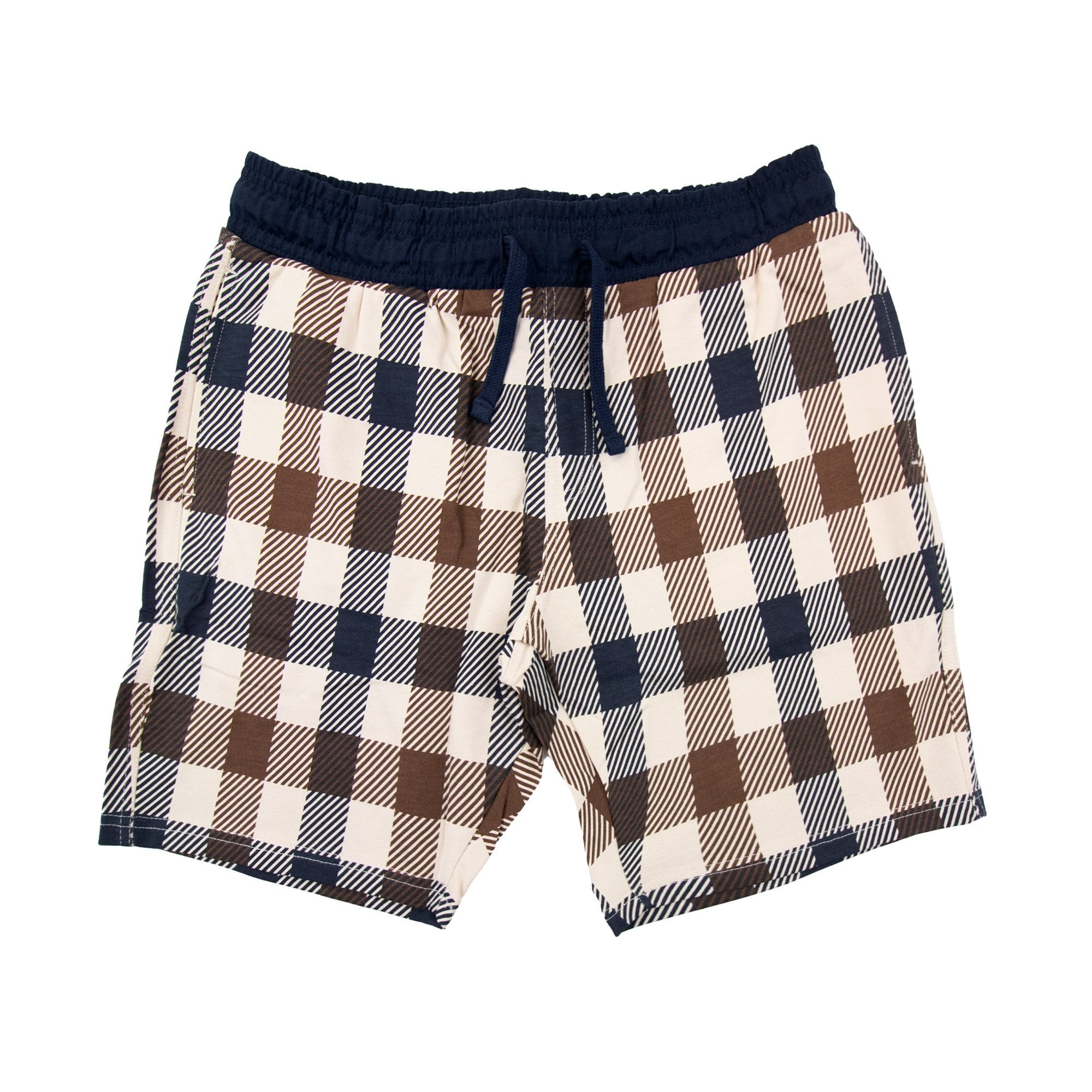 Aquascutum Macro Club Check Shorts Navy 11