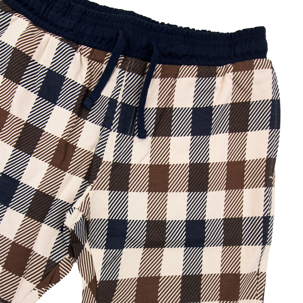 Aquascutum Macro Club Check Shorts Navy 11