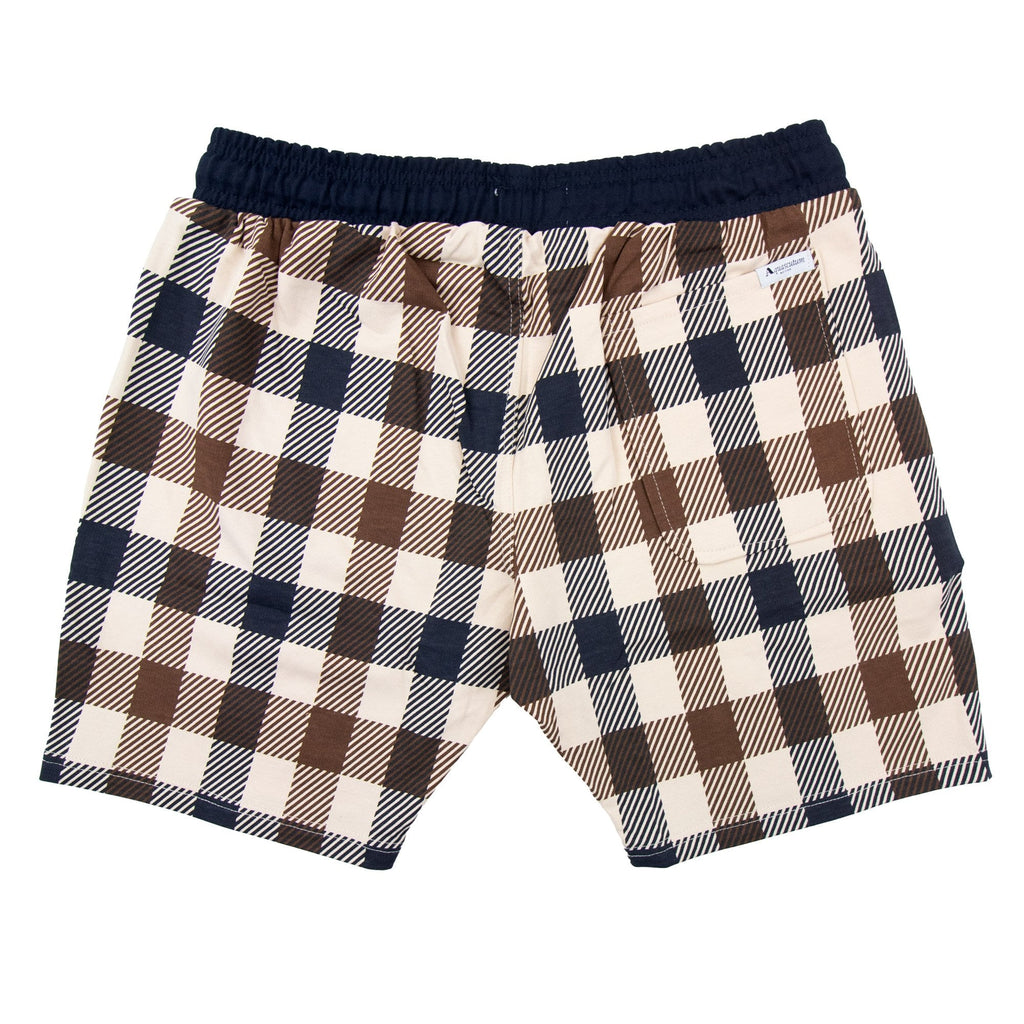 Aquascutum Macro Club Check Shorts Navy 11