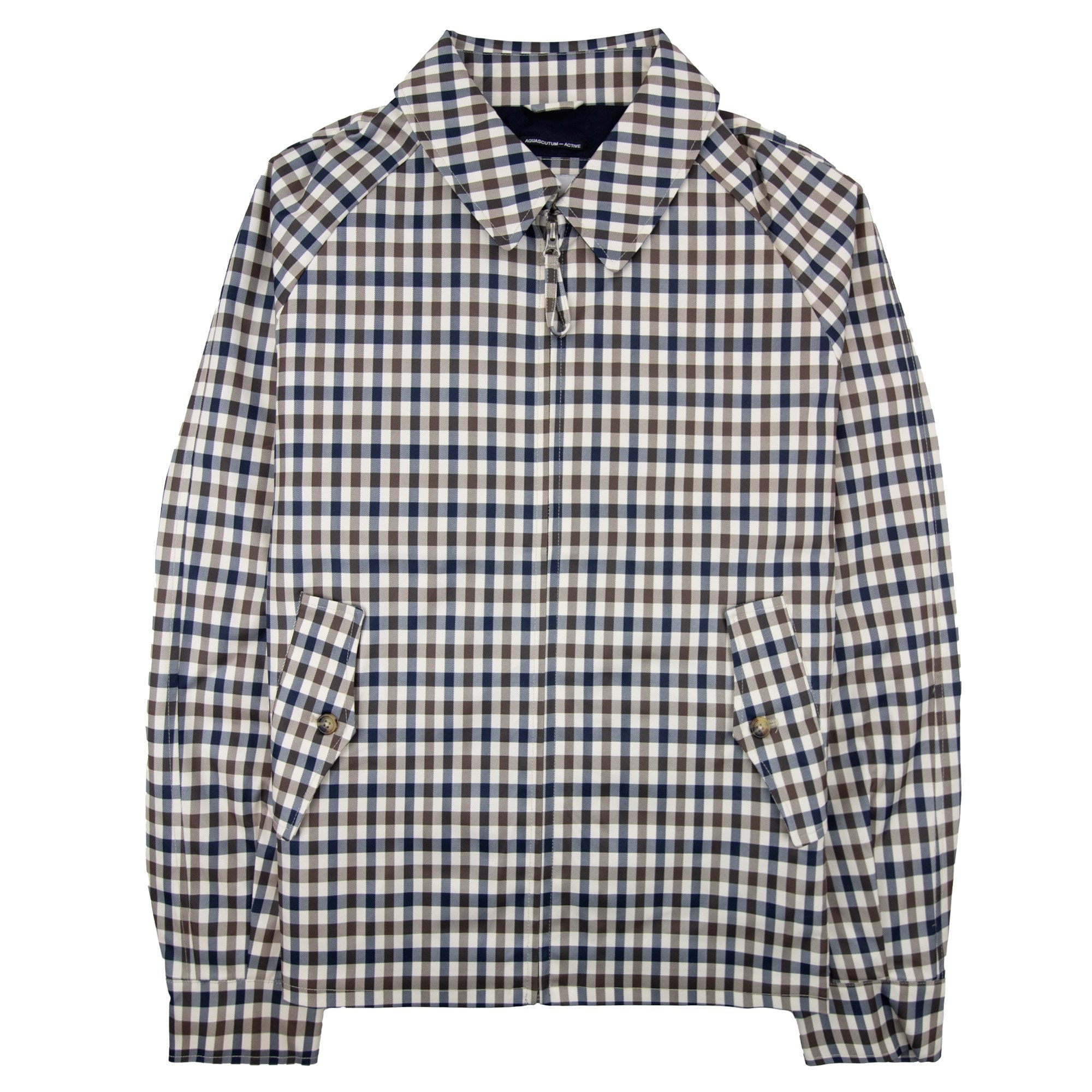Aquascutum Archival Mid Jacket Club Check 28