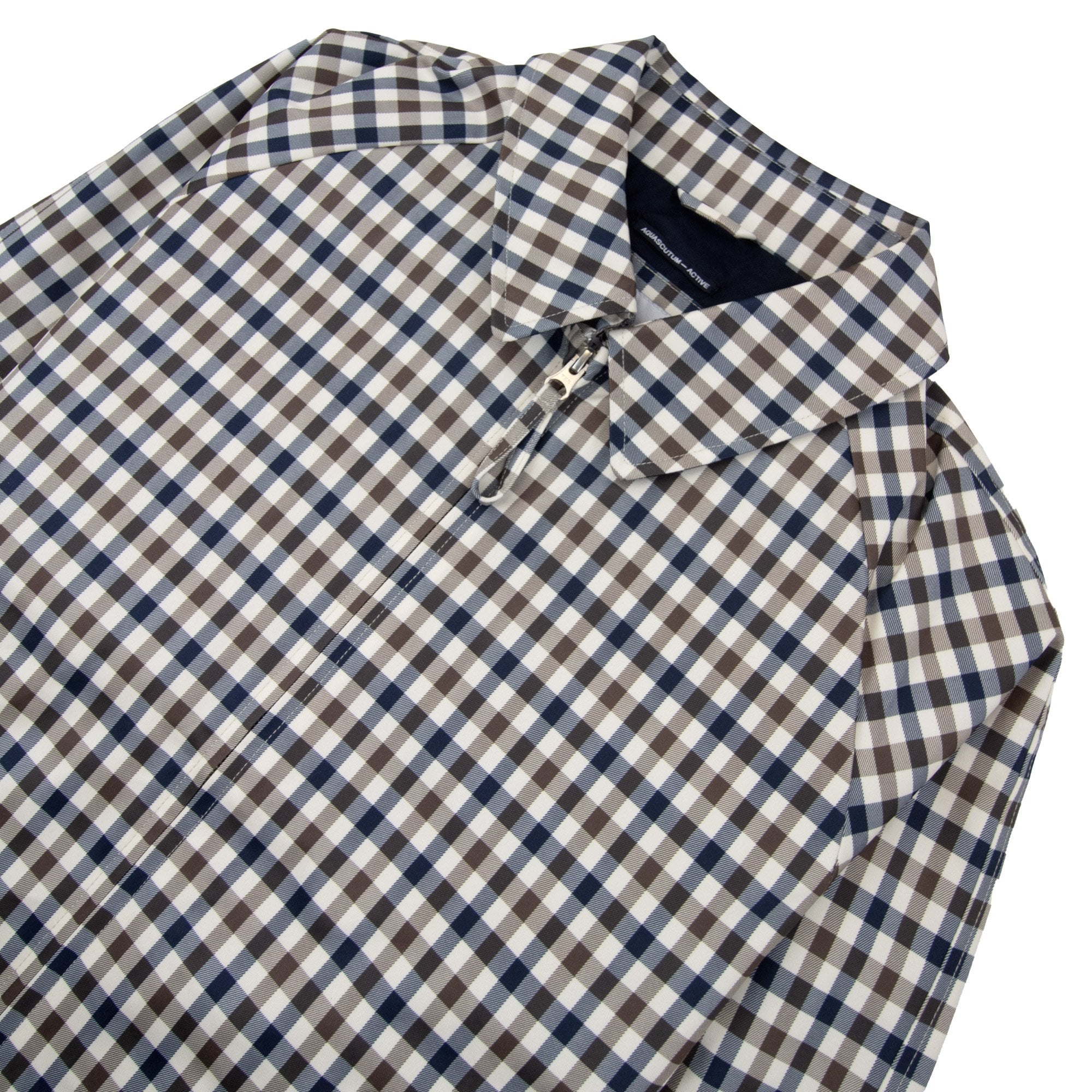 Aquascutum Archival Mid Jacket Club Check 28