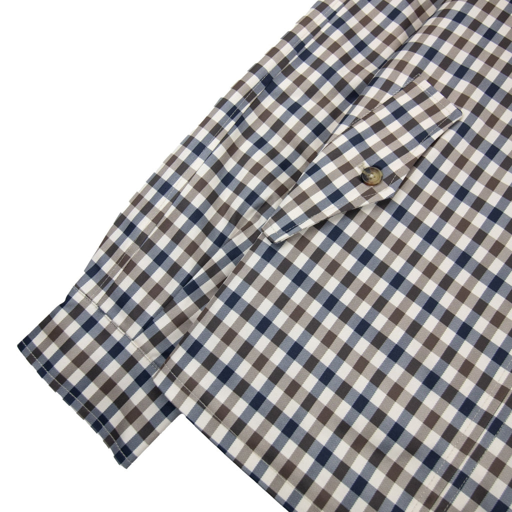 Aquascutum Archival Mid Jacket Club Check 28