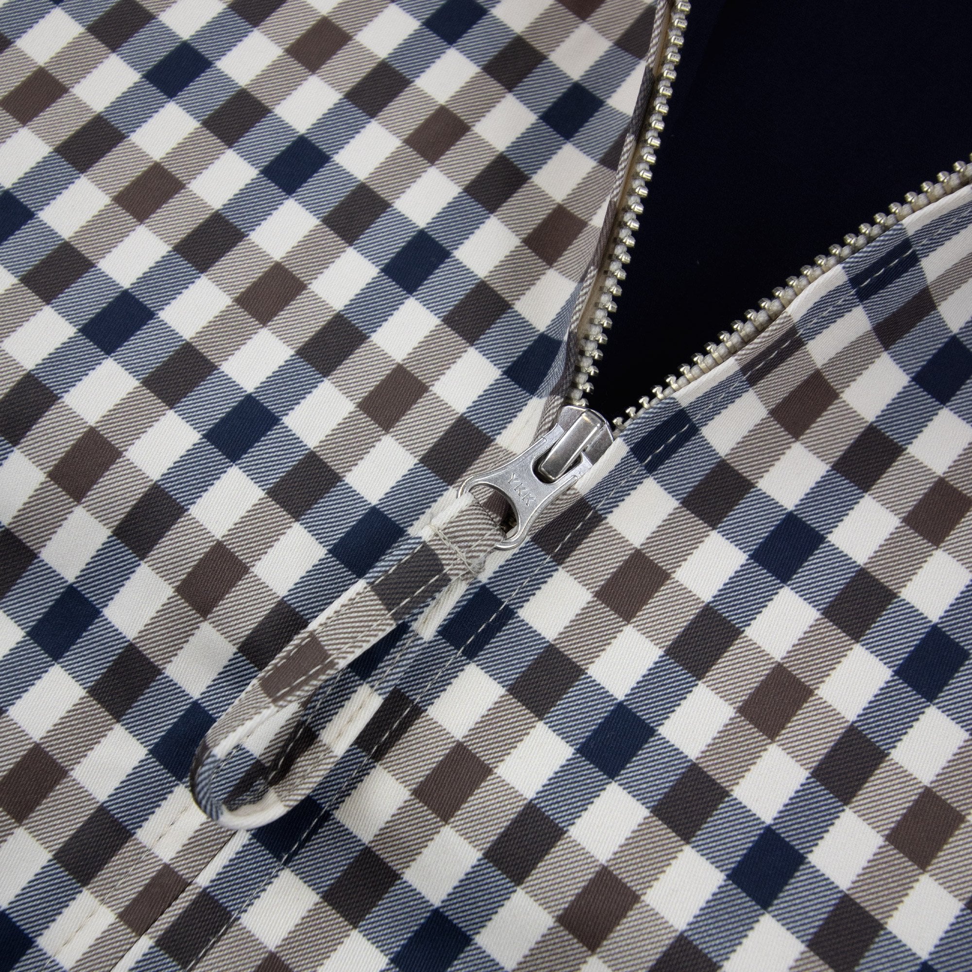 Aquascutum Archival Mid Jacket Club Check 28