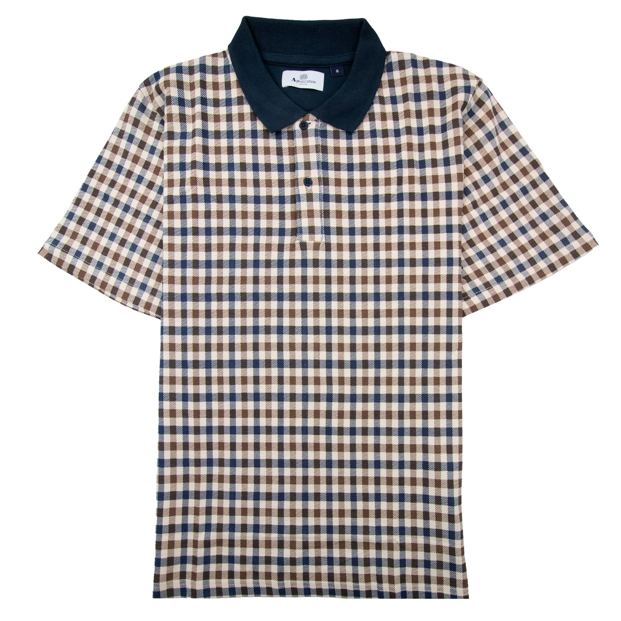 Aquascutum Icon Polo Shirt Navy 11
