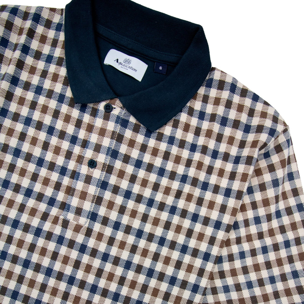 Aquascutum Icon Polo Shirt Navy 11