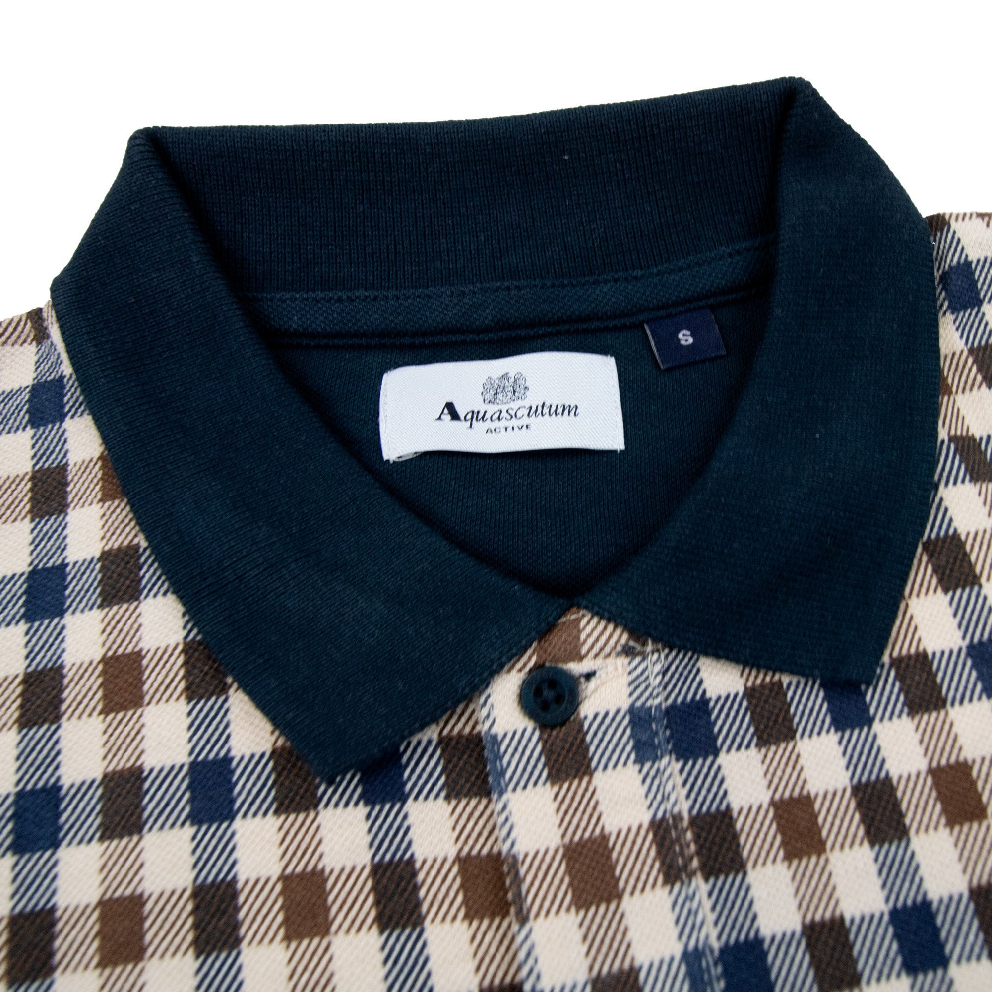 Aquascutum Icon Polo Shirt Navy 11