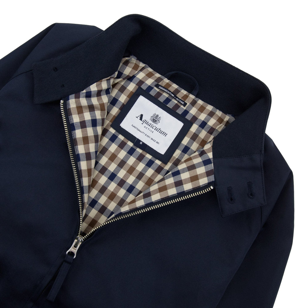 Aquascutum Archival Harrington Jacket Navy 11