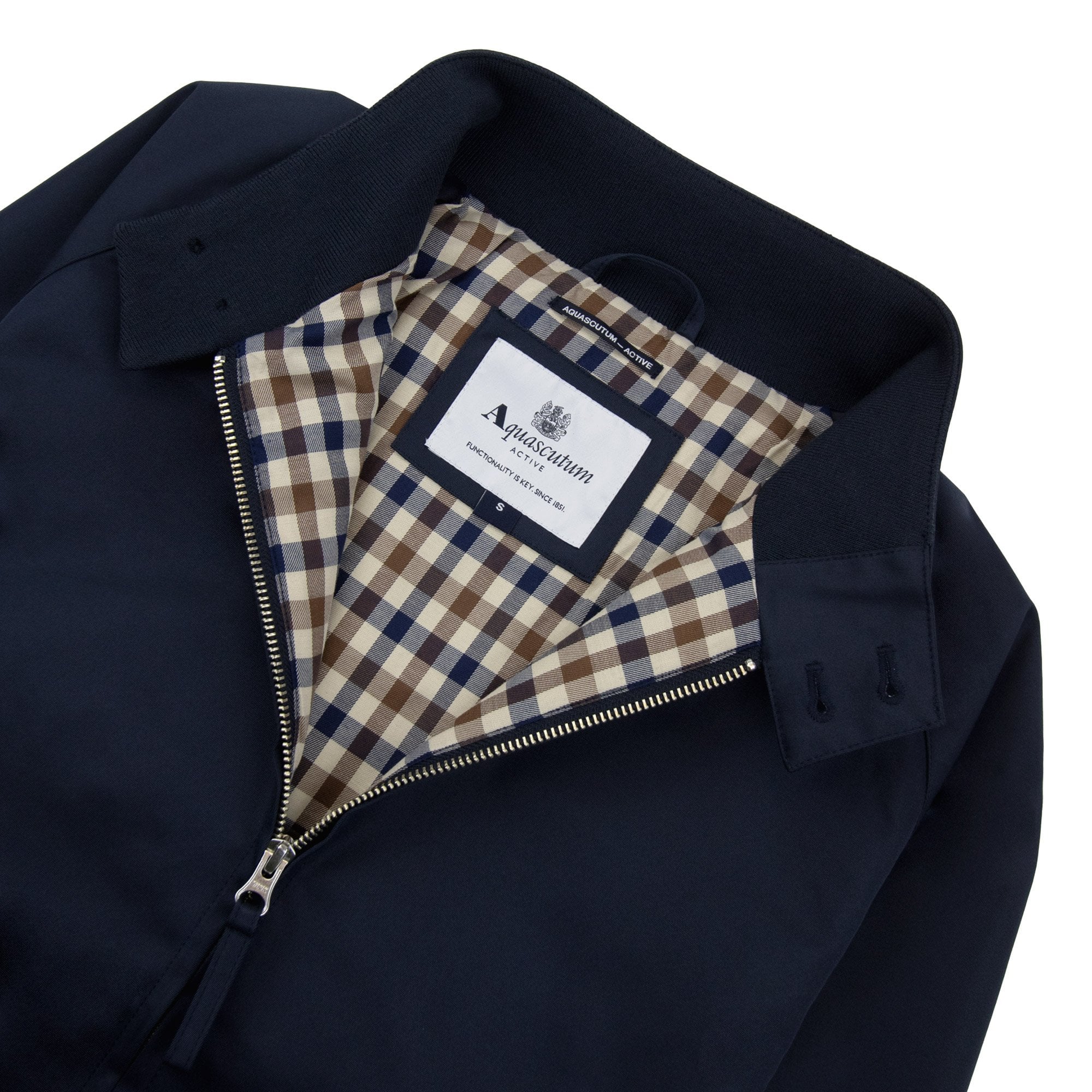 Aquascutum Archival Harrington Jacket Navy 11