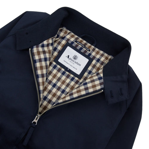 Aquascutum Archival Harrington Jacket Navy 11