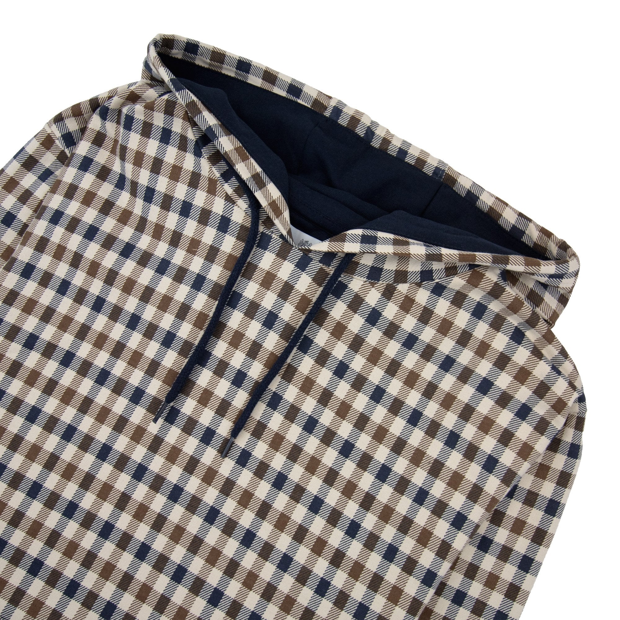 Aquascutum Iconic Hoodie Club Check 28