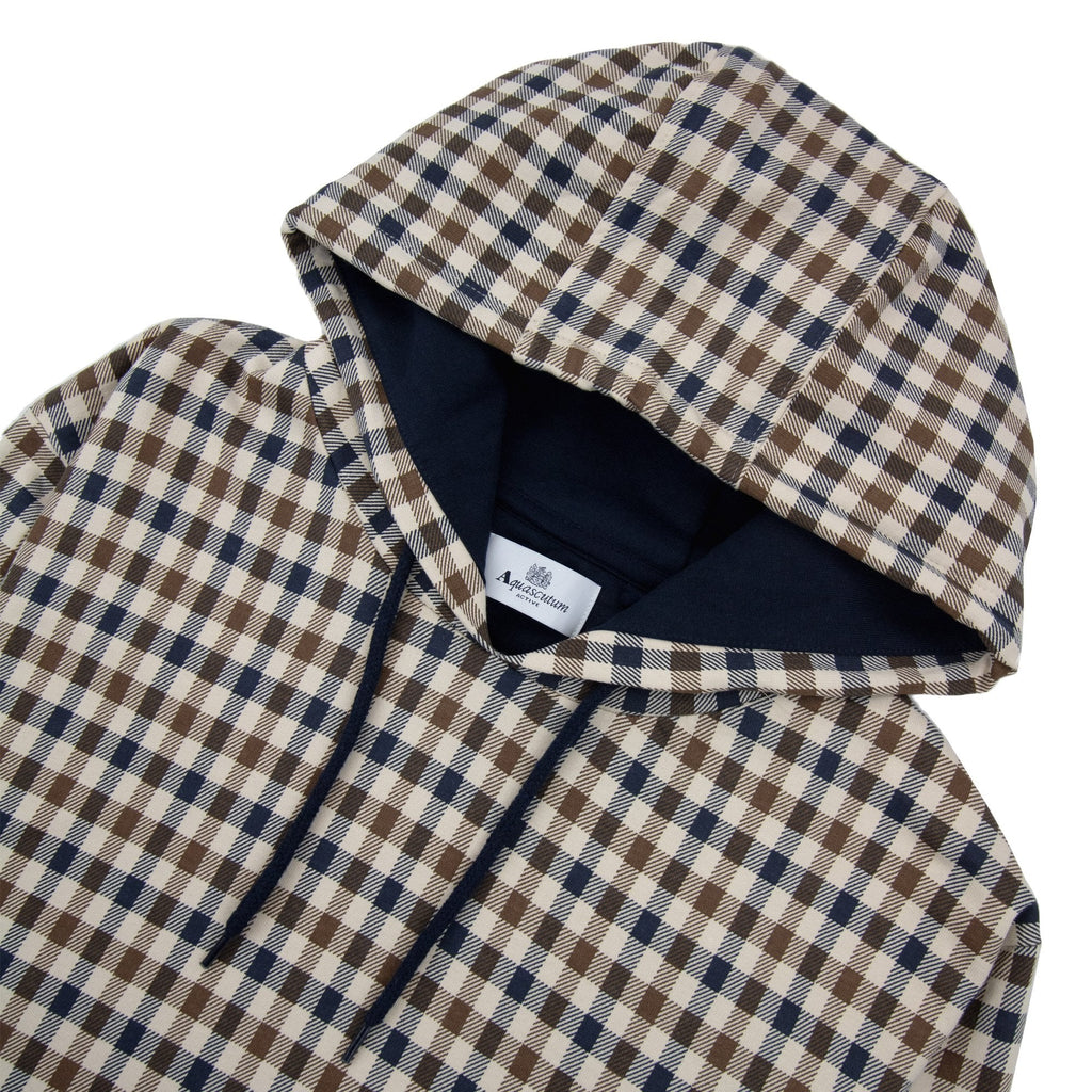 Aquascutum Iconic Hoodie Club Check 28