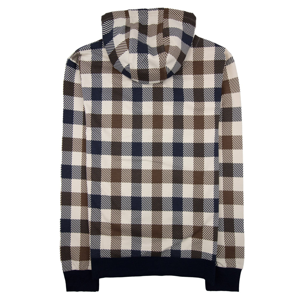 Aquascutum Macro Iconic Hoodie Navy 11