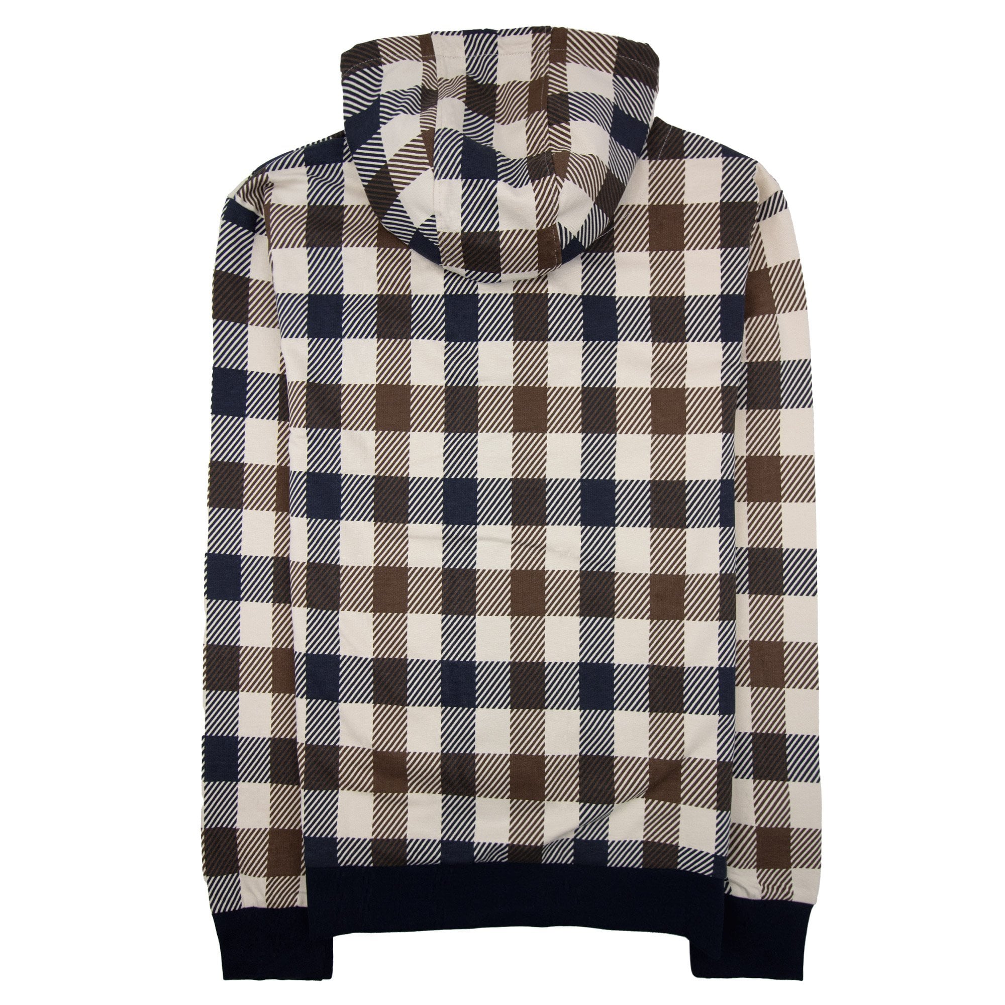 Aquascutum Macro Iconic Hoodie Navy 11