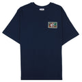 Casablanca Fibonacci Patch T Shirt Navy