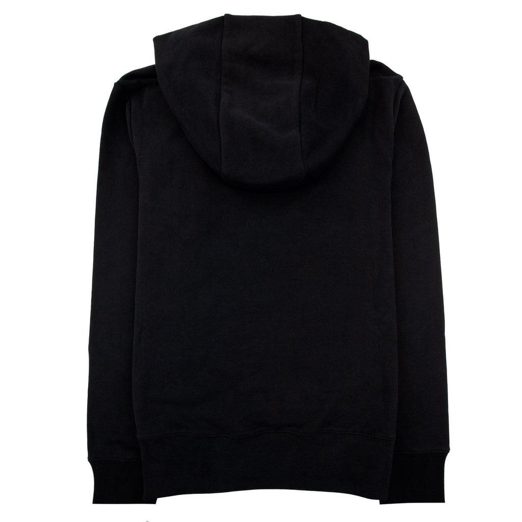 Moncler Logo Patch Cotton Hoodie Black 999
