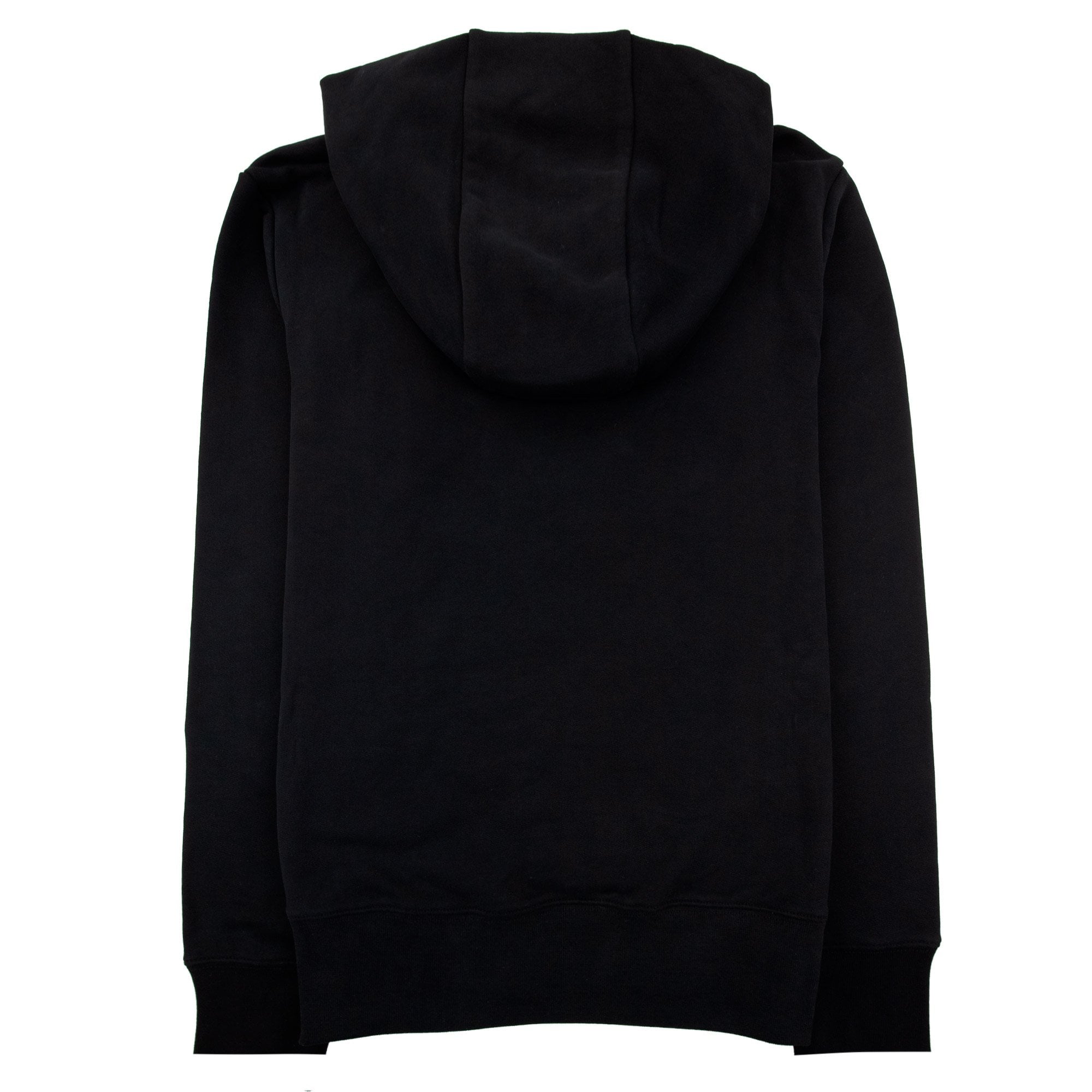 Moncler Logo Patch Cotton Hoodie Black 999
