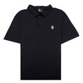 Moncler Grenoble Piquet Polo Black 999