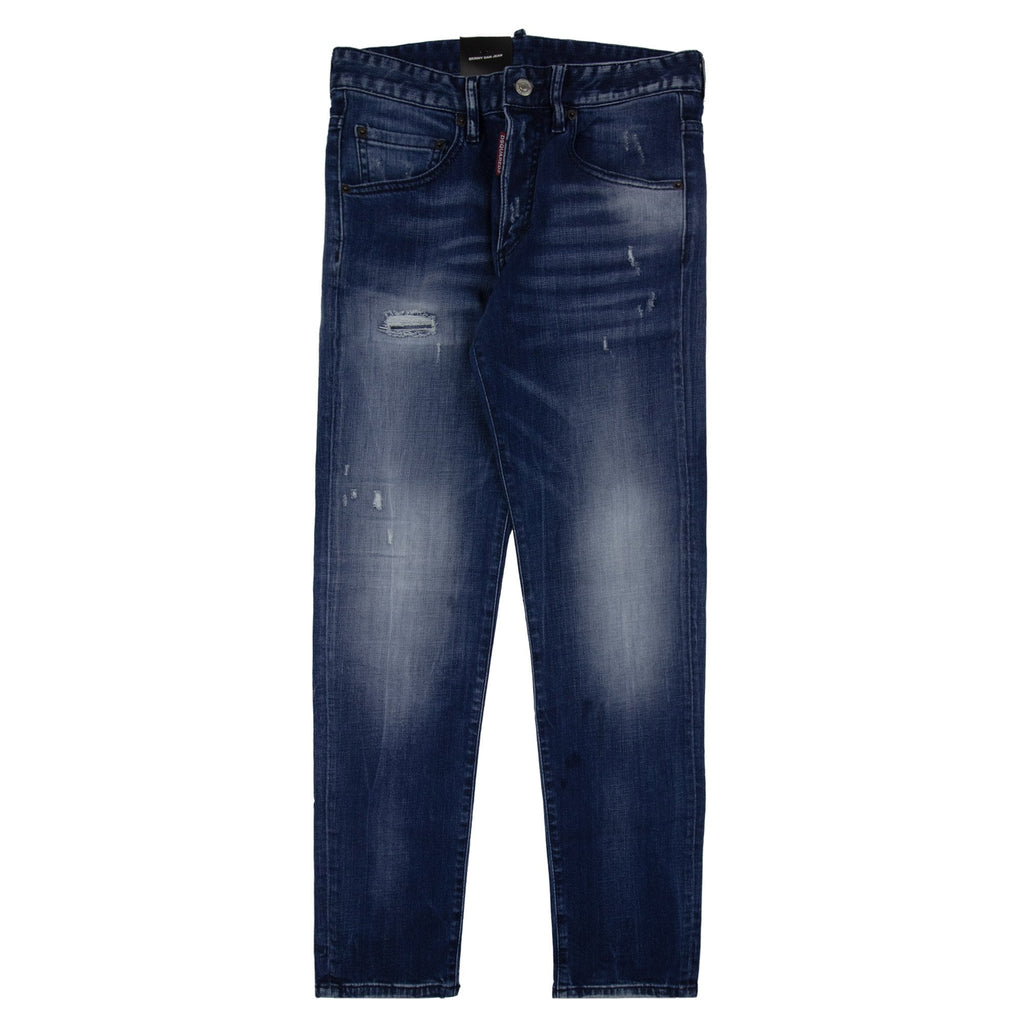 Dsquared2 Green Patch Skinny Dan Jean Denim 470