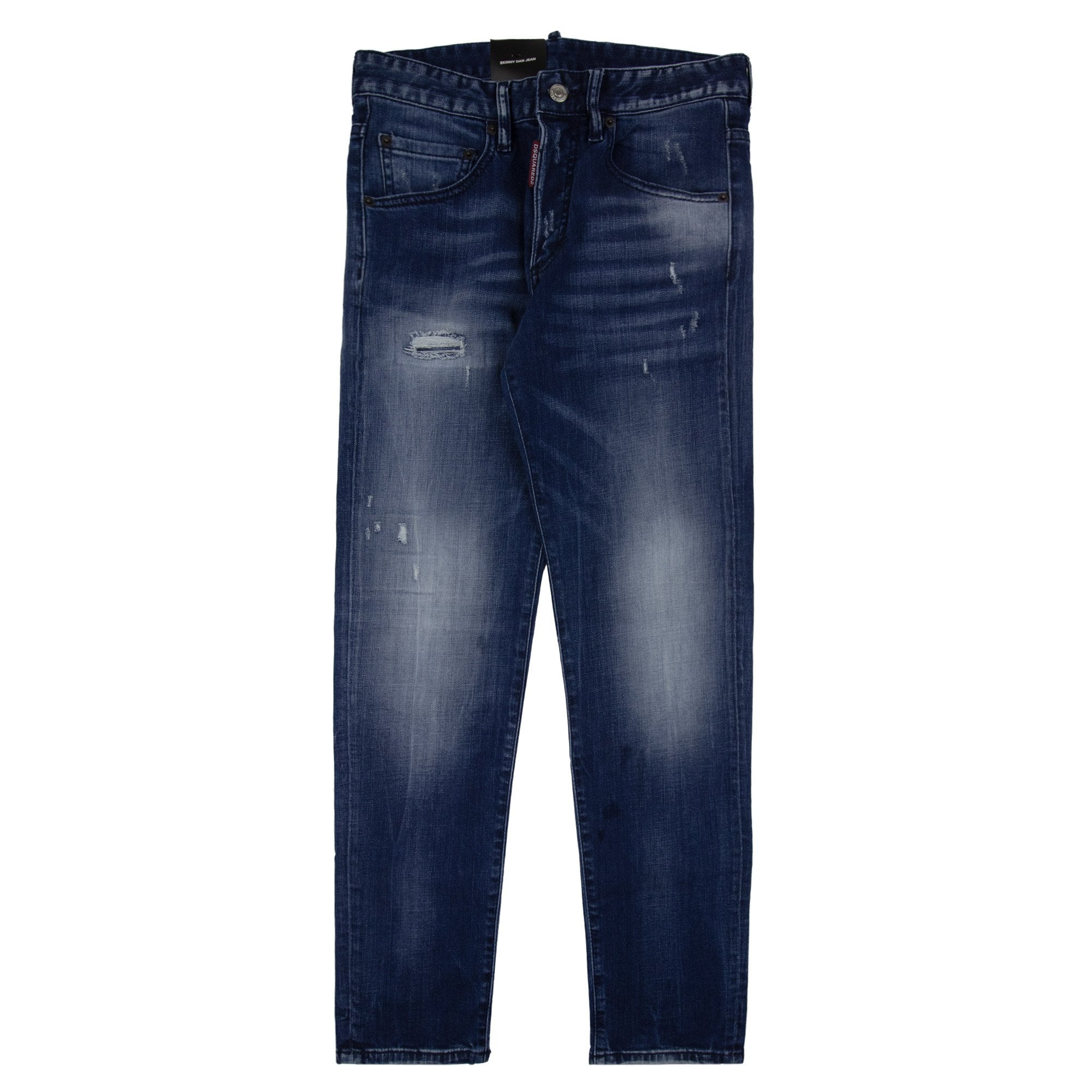 Dsquared2 Green Patch Skinny Dan Jean Denim 470