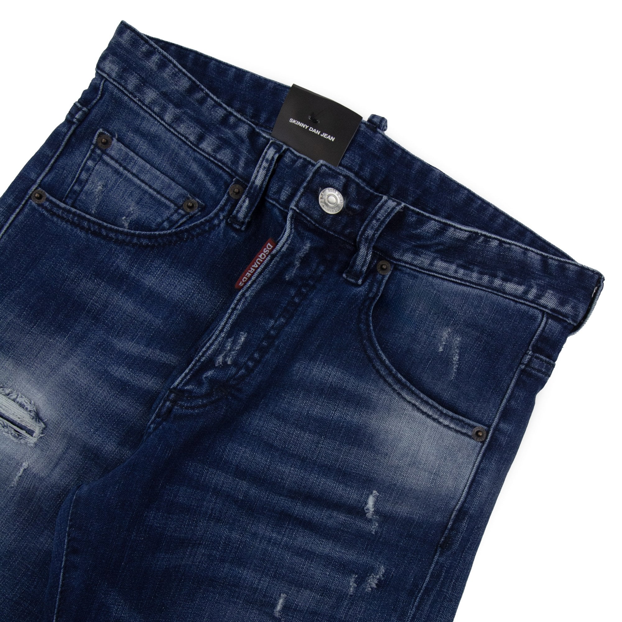 Dsquared2 Green Patch Skinny Dan Jean Denim 470
