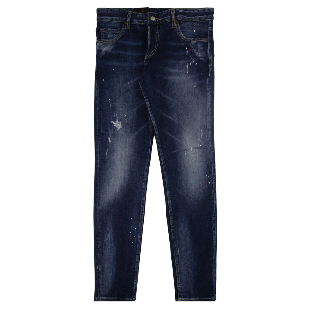 Dsquared2 Multi Paint Slim Jean Denim 470