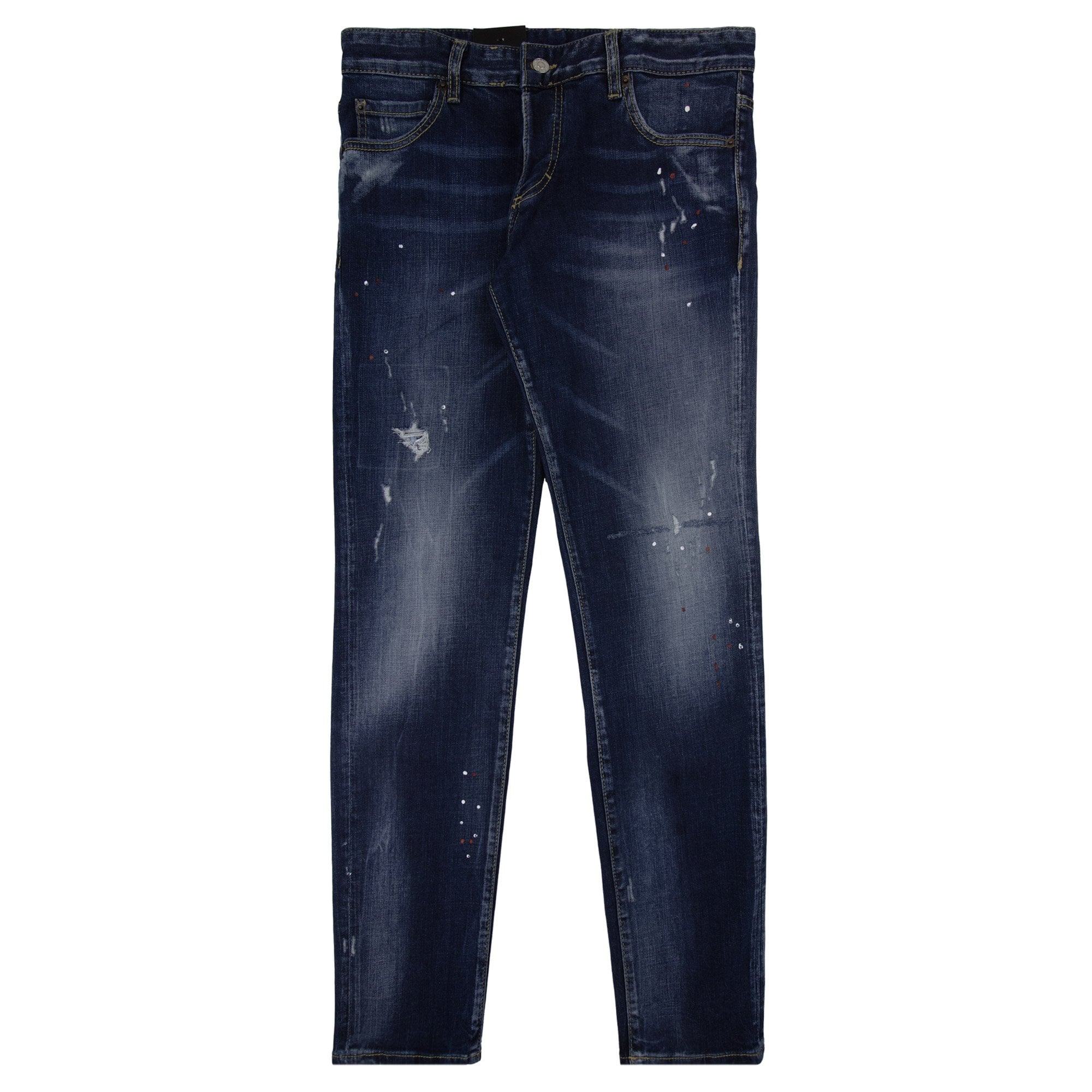 Dsquared2 Multi Paint Slim Jean Denim 470