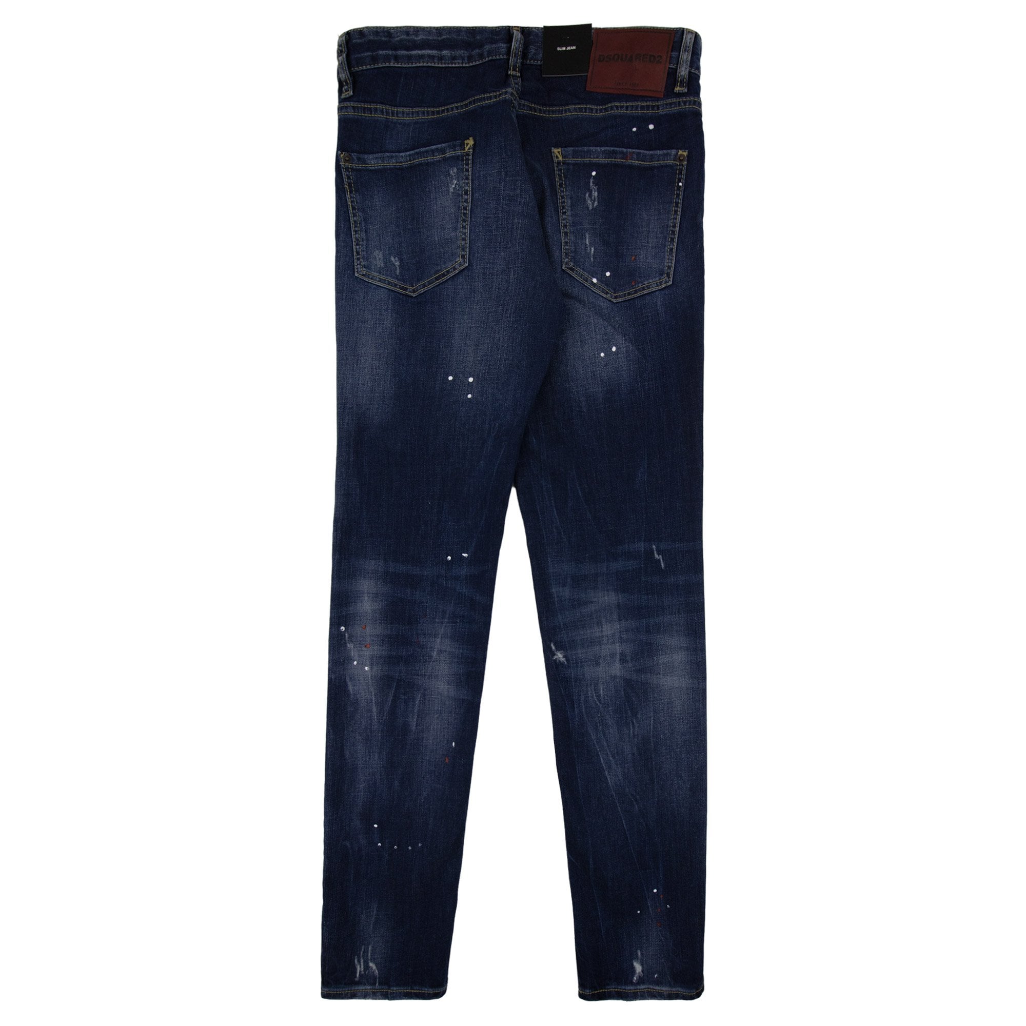 Dsquared2 Multi Paint Slim Jean Denim 470