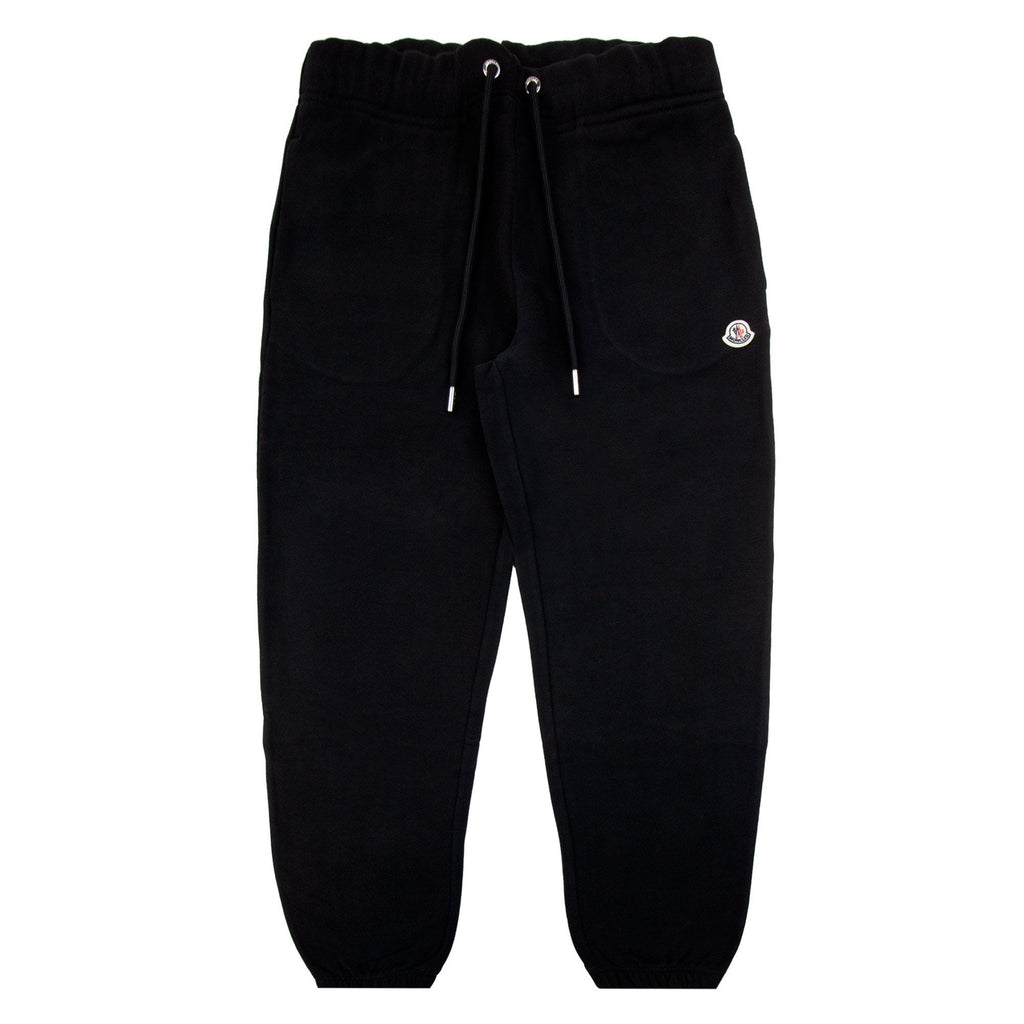 Moncler Patch Logo Track Bottoms Black 999