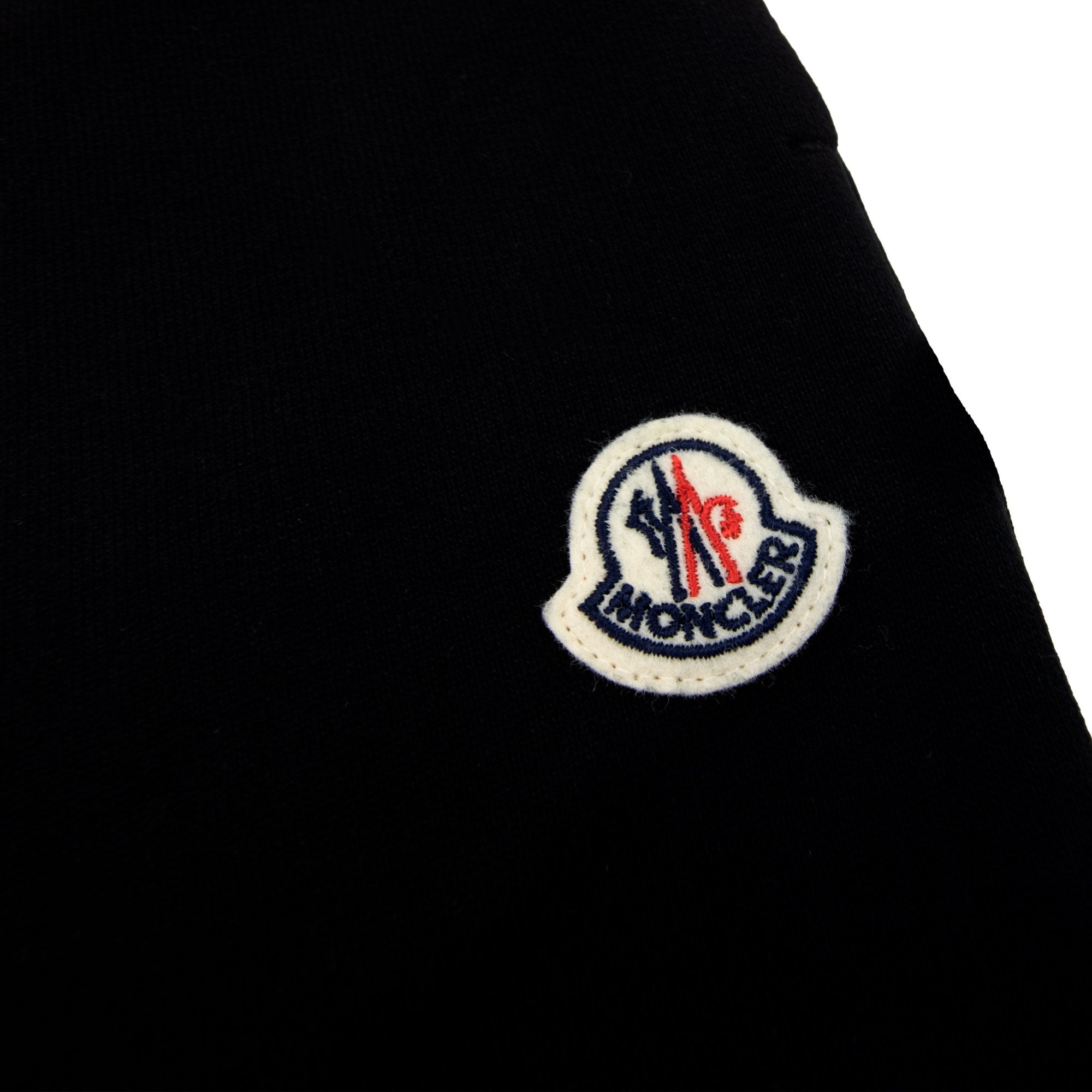 Moncler Patch Logo Track Bottoms Black 999