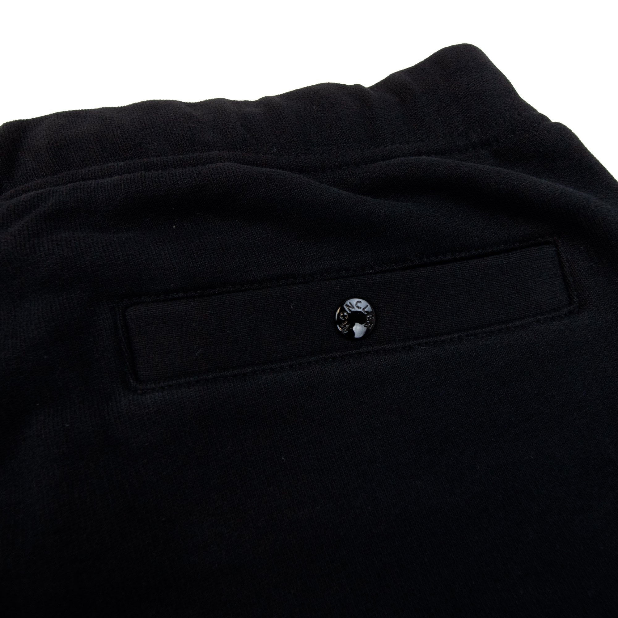 Moncler Patch Logo Track Bottoms Black 999