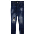 Dsquared2 Kickass Washed Skater Jean Denim 470