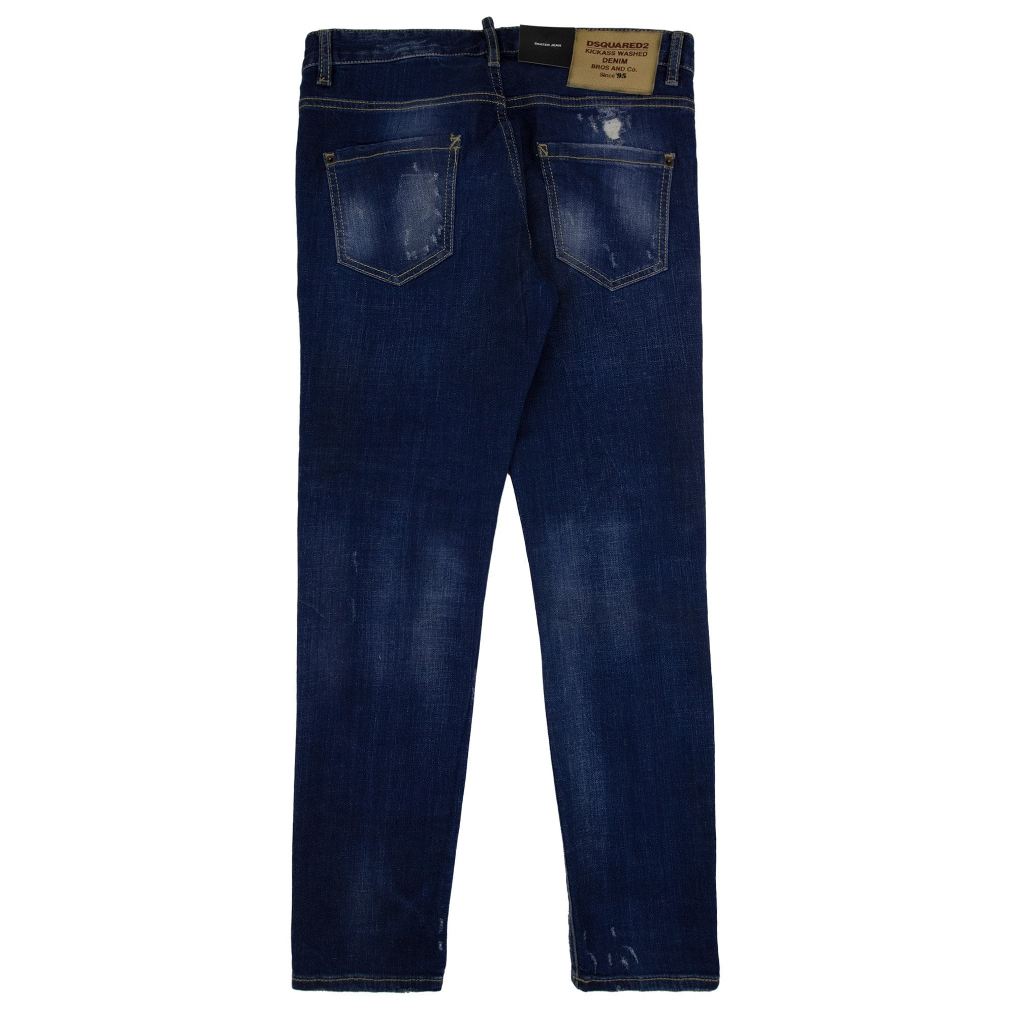 Dsquared2 Kickass Washed Skater Jean Denim 470