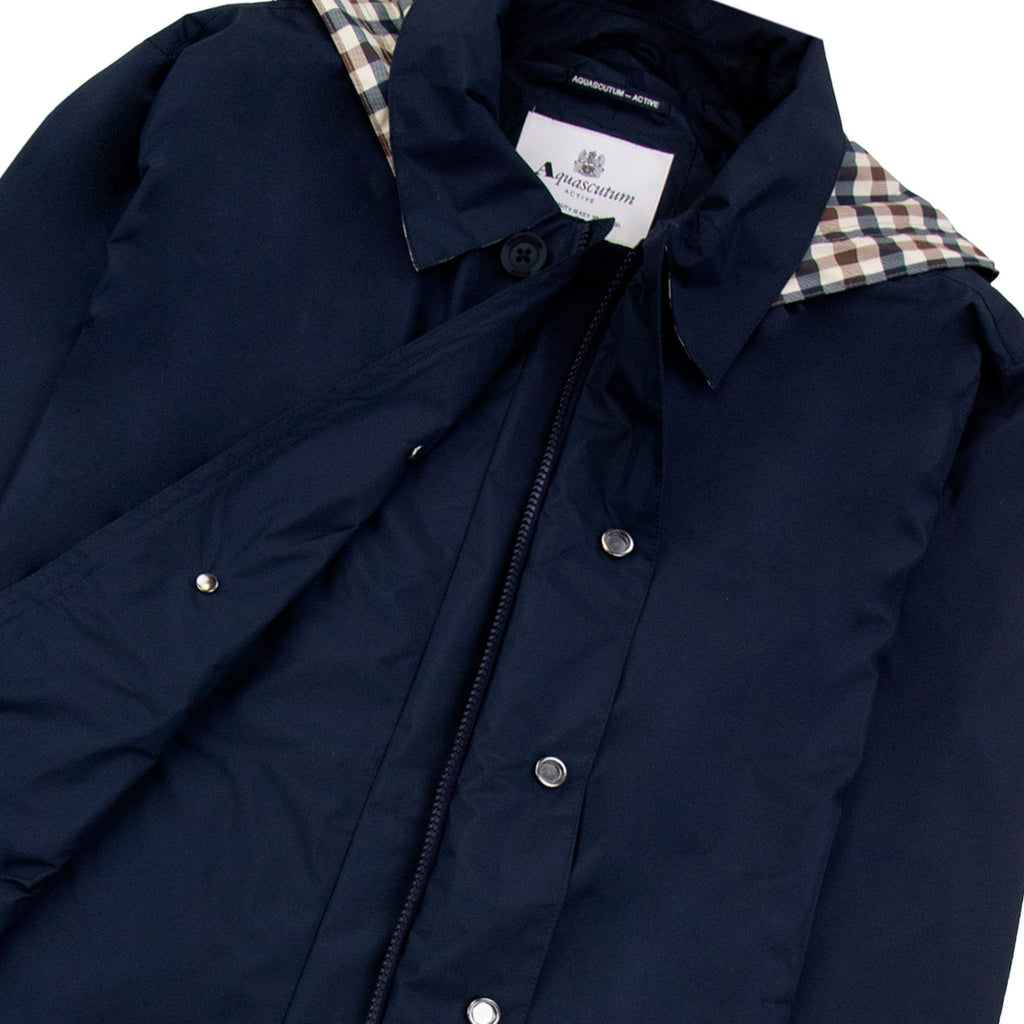 Aquascutum Active Packable Trench Coat Navy 11