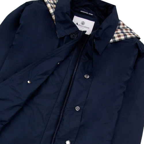 Aquascutum Active Packable Trench Coat Navy 11