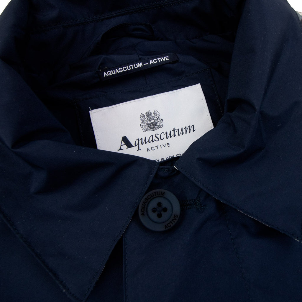 Aquascutum Active Packable Trench Coat Navy 11