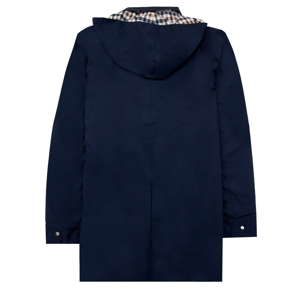 Aquascutum Active Packable Trench Coat Navy 11