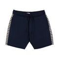 Aquascutum Club Check Shorts Navy