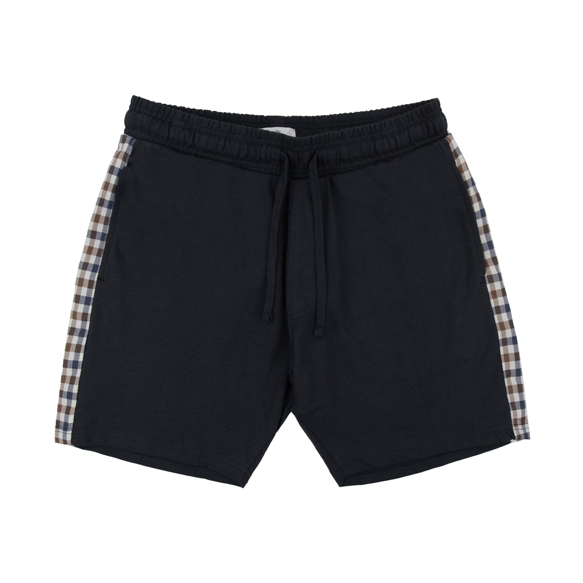 Aquascutum Club Check Shorts Black