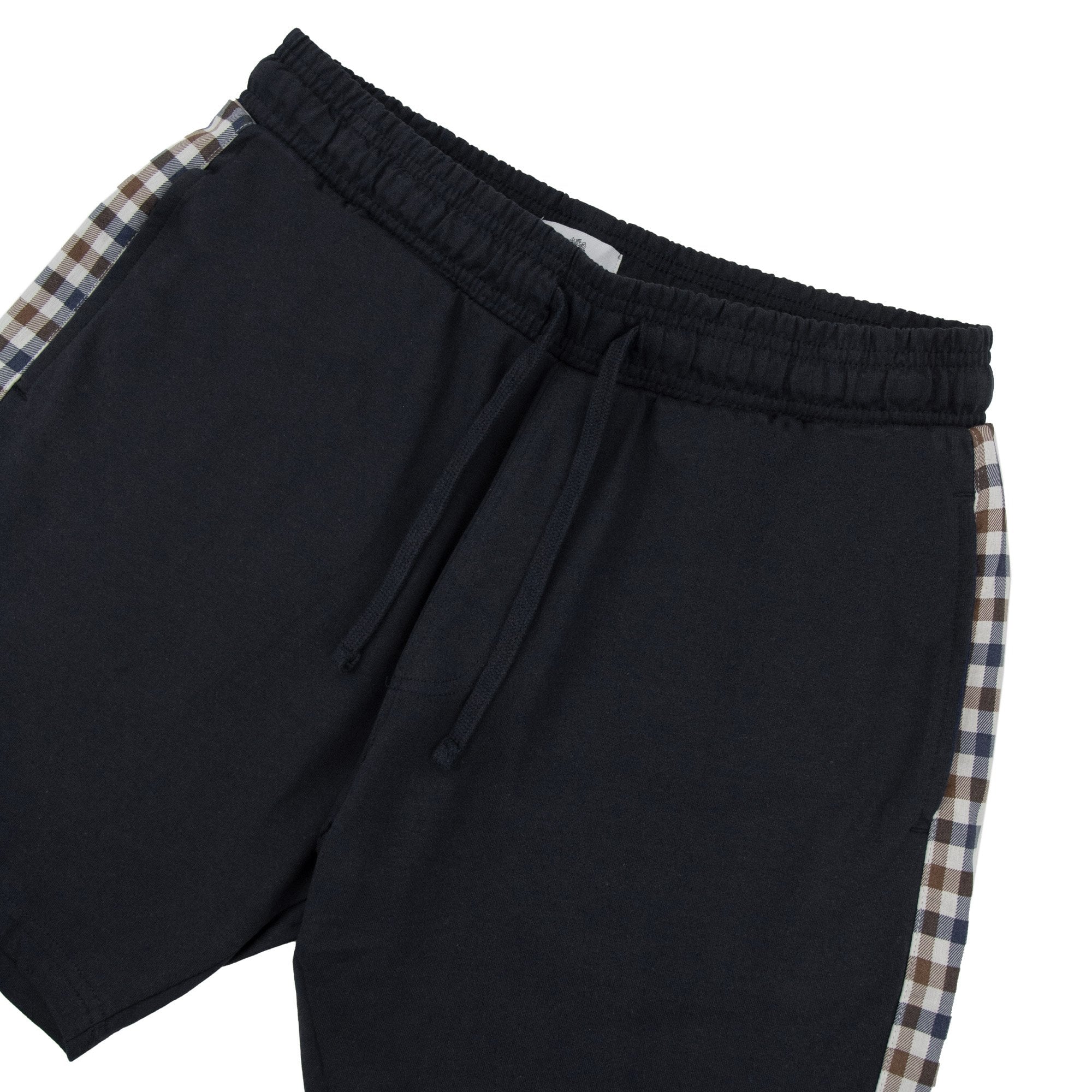 Aquascutum Club Check Shorts Black