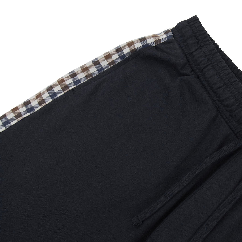 Aquascutum Club Check Shorts Black