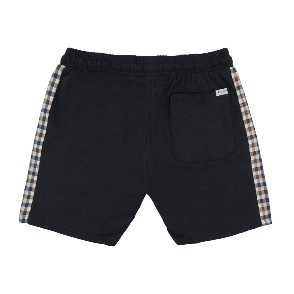 Aquascutum Club Check Shorts Black