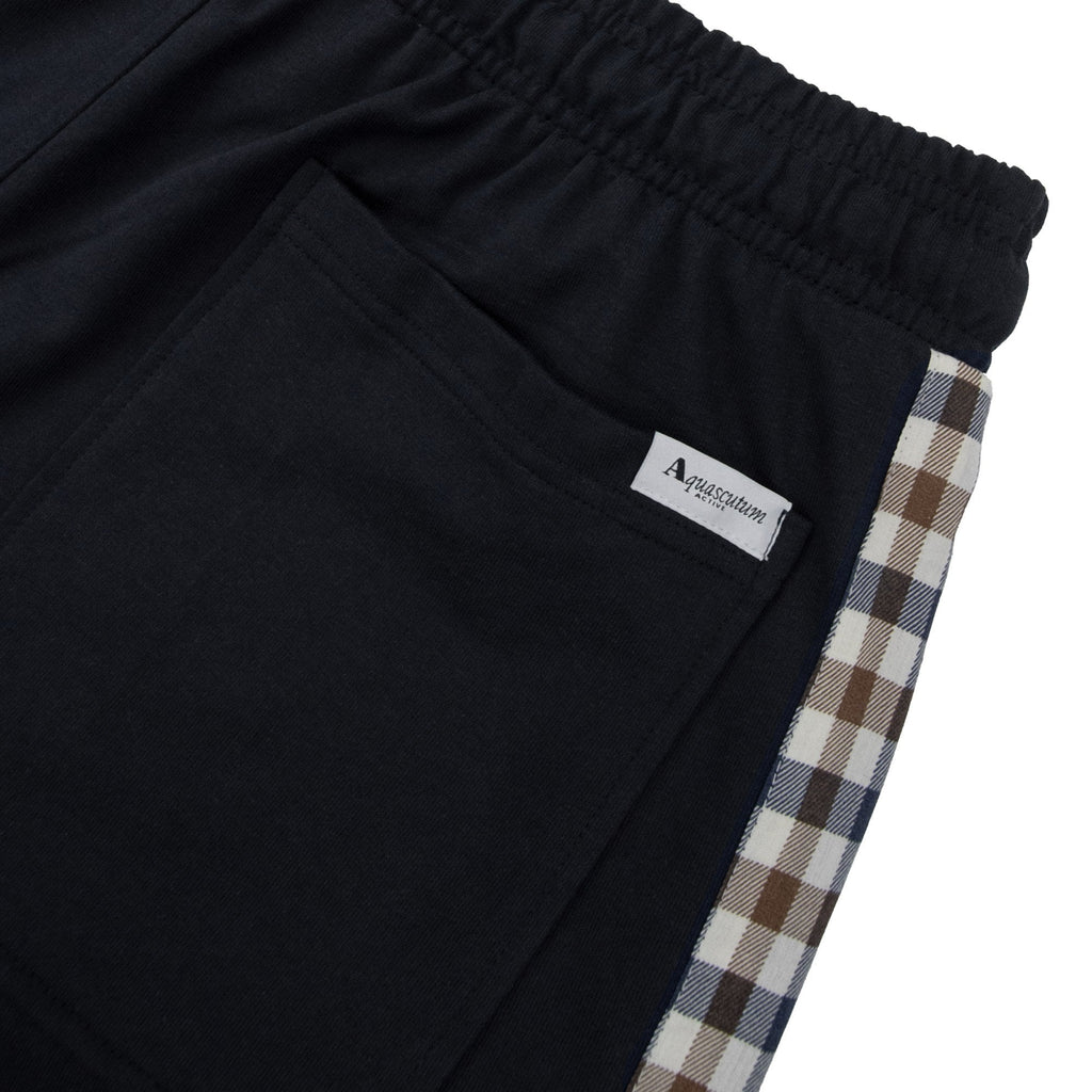 Aquascutum Club Check Shorts Black