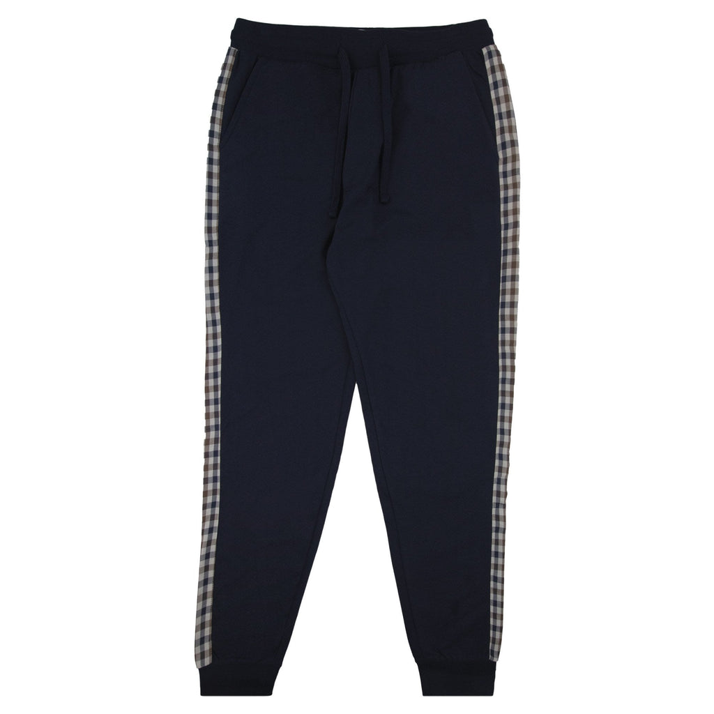 Aquascutum Club Check Track Pants Navy 11